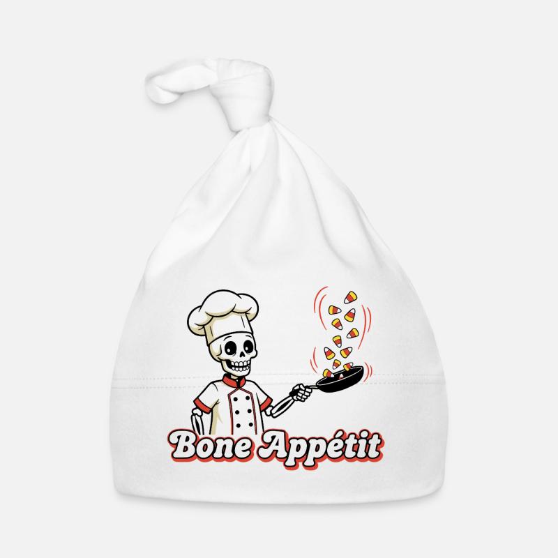 Totenkopf Chef mit Candy Snake Design Baby Bio-Mütze