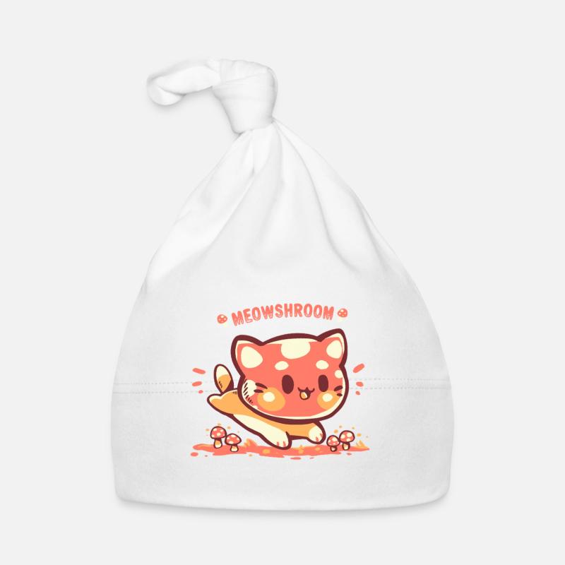 Meowshroom Organic Baby Cap