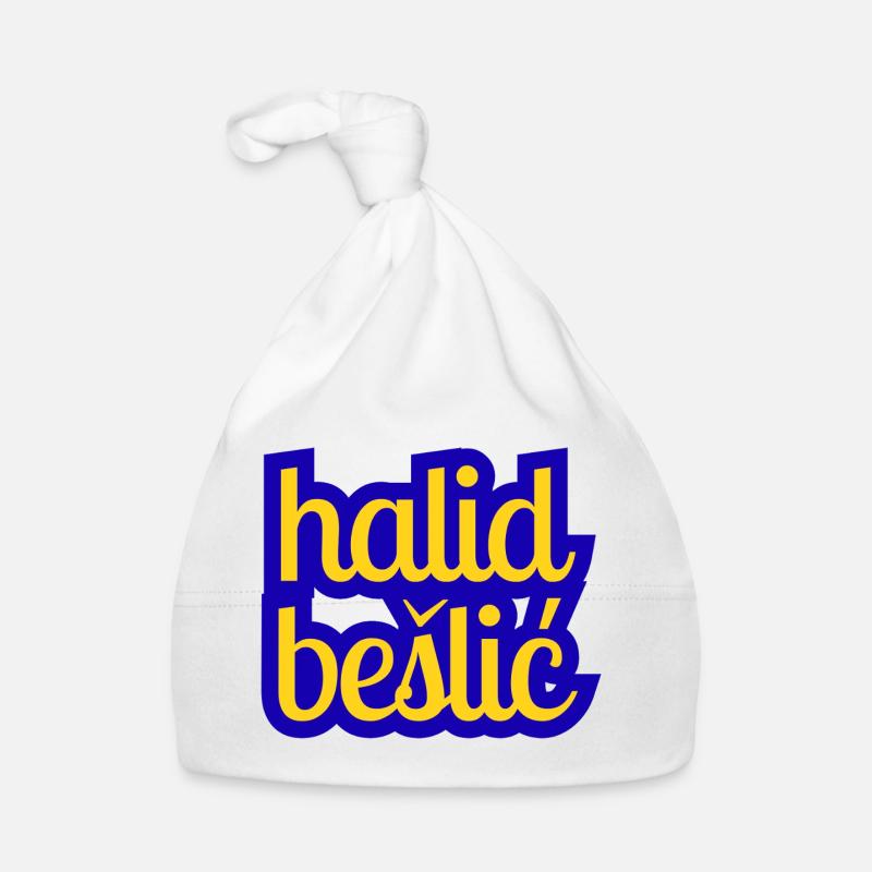 Halid Bešlić - Design in blue yellow Organic Baby Cap