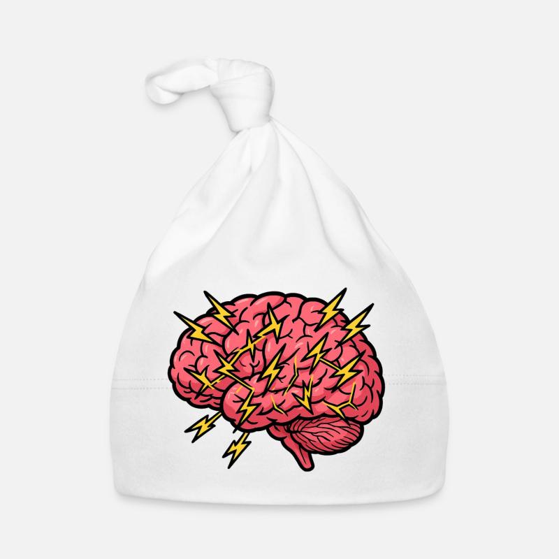 Blitzhirn Popart Baby Bio-Mütze