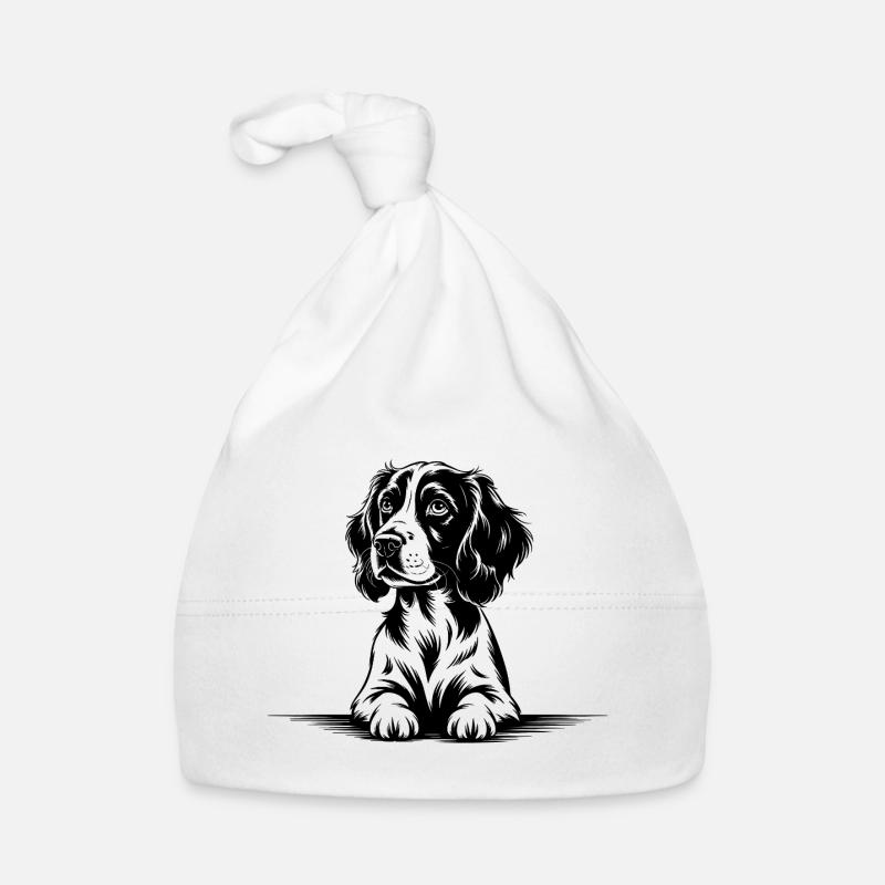 Cocker Spaniel Organic Baby Cap