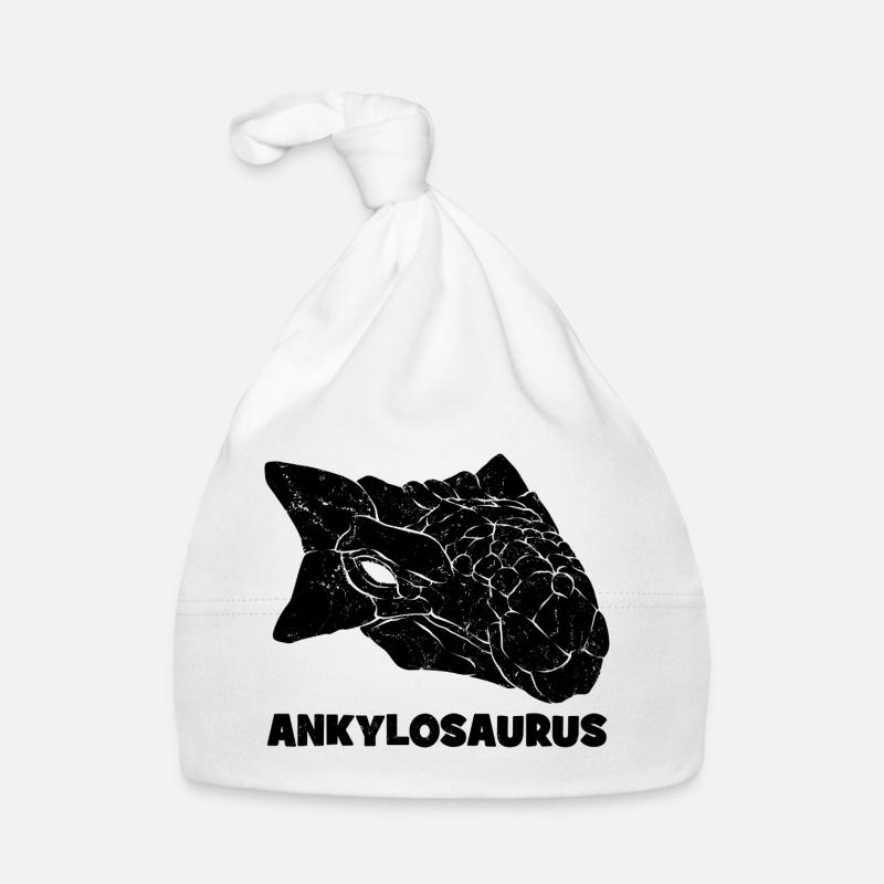 Crâne fossile d’Ankylosaurus Bonnet bio Bébé
