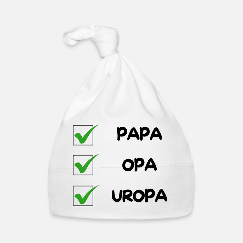 UROPA Checkliste Baby Bio-Mütze