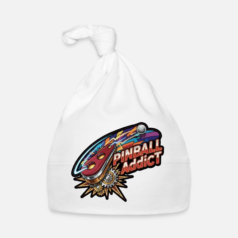 Pinball Addict Neon Burst Organic Baby Cap