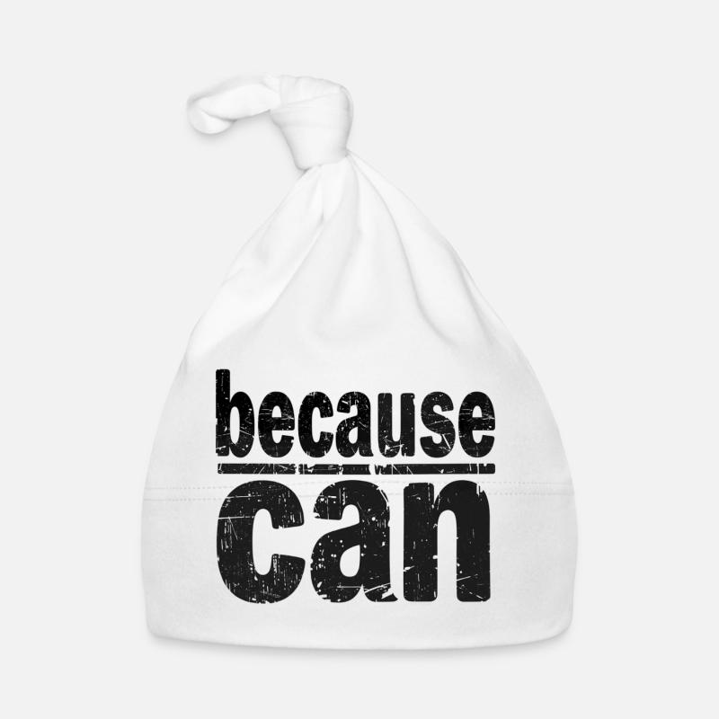 because can Organic Baby Cap