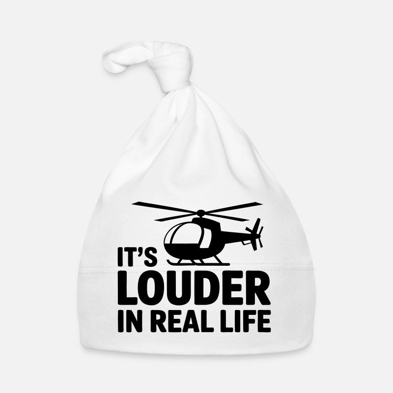 Pilote d’hélicoptère : drôle de déclaration Bonnet bio Bébé