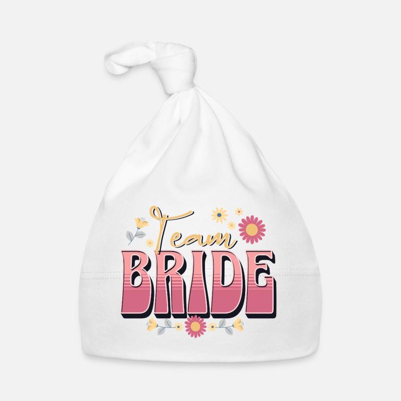 Team Bride Baby Bio-Mütze
