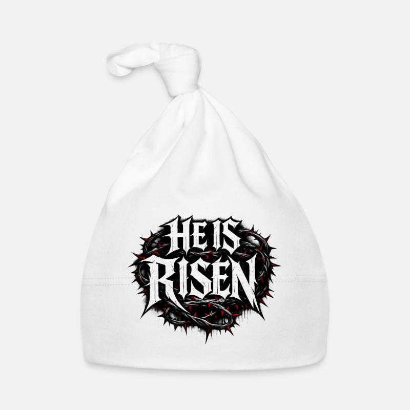 He is risen Baby Bio-Mütze
