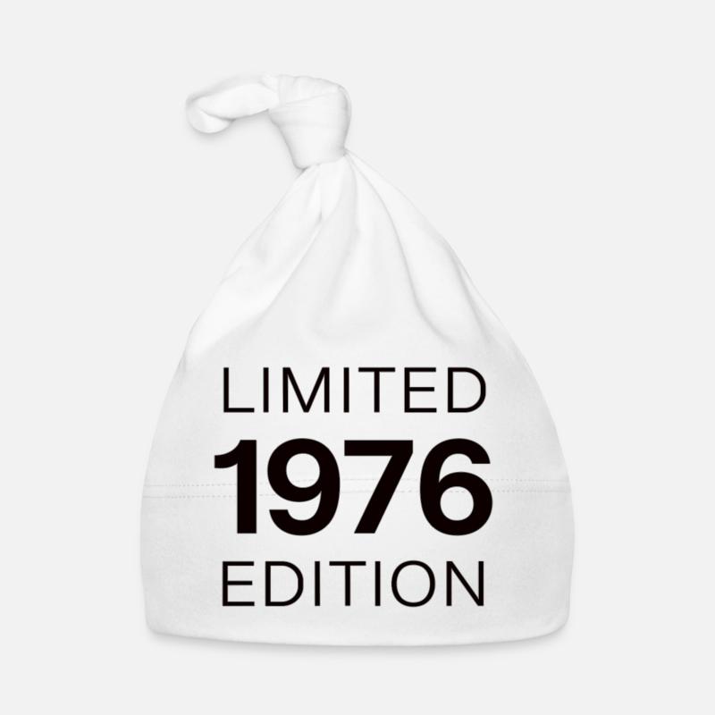 Édition limitée minimale anniversaire 1976 Bonnet bio Bébé