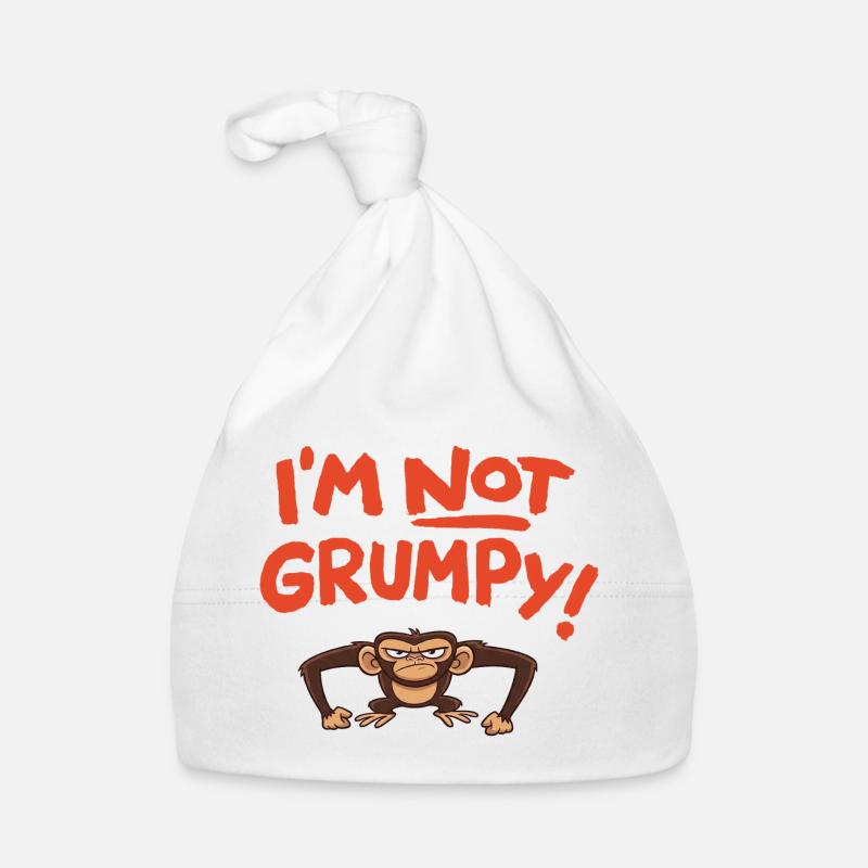 I´m not grumpy Bonnet bio Bébé