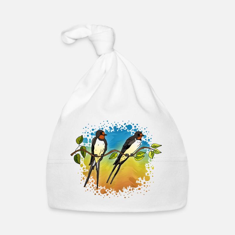 Hirondelles Bonnet bio Bébé