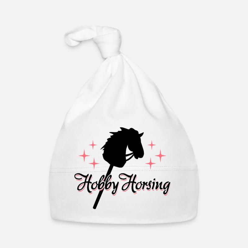 Hobby Horsing | Reiten | Sport | Geschenk Baby Bio-Mütze