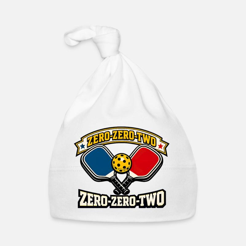 Emblème de la boule à aules Zéro-Zéro-Deux Bonnet bio Bébé