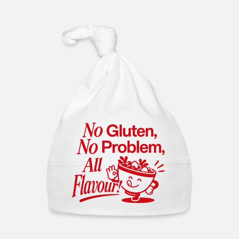 No Gluten No Problem Funny Flour Organic Baby Cap