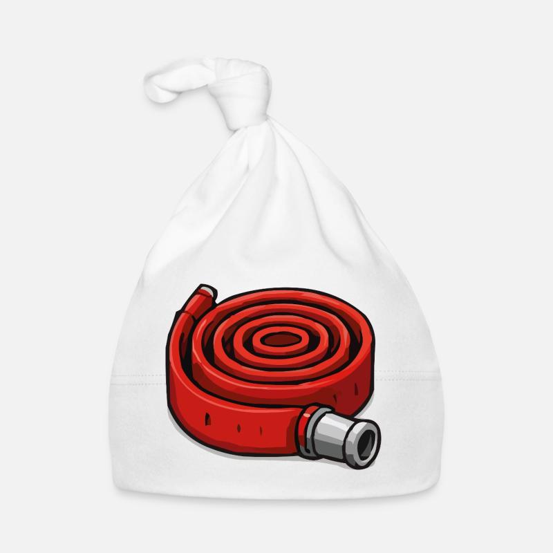 Coiled fire hose Organic Baby Cap