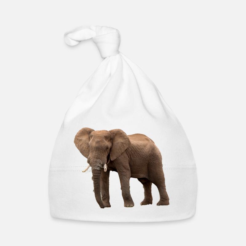 Elefant Baby Bio-Mütze