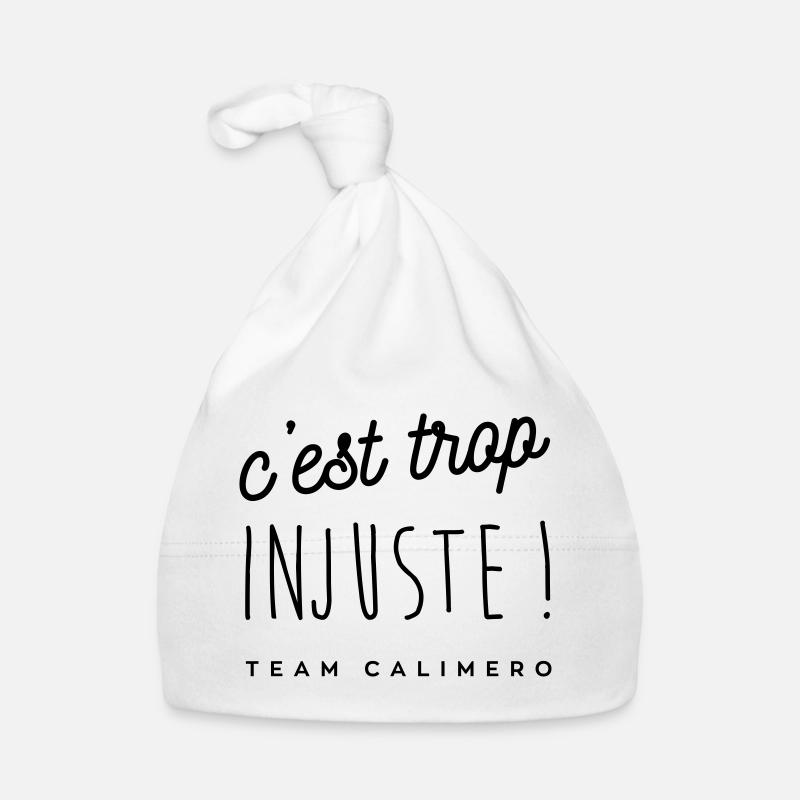 C'est trop injuste ! Bonnet bio Bébé