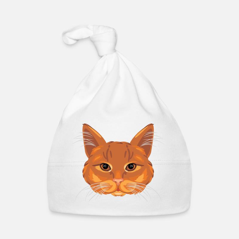 Tête de chat au gingembre Bonnet bio Bébé
