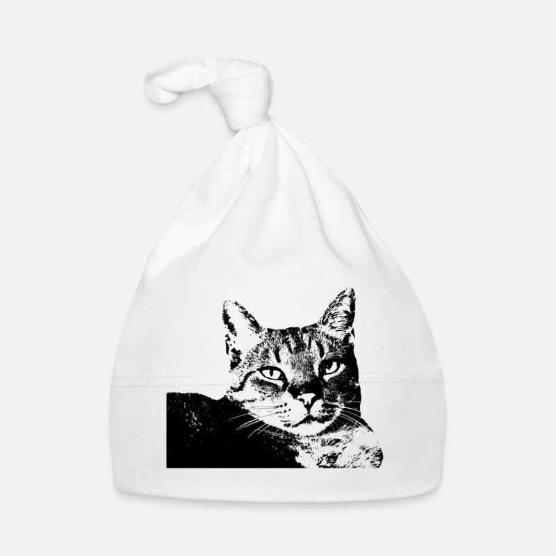 Chat Chat Chat Chat Chemise Cadeau Bonnet bio Bébé