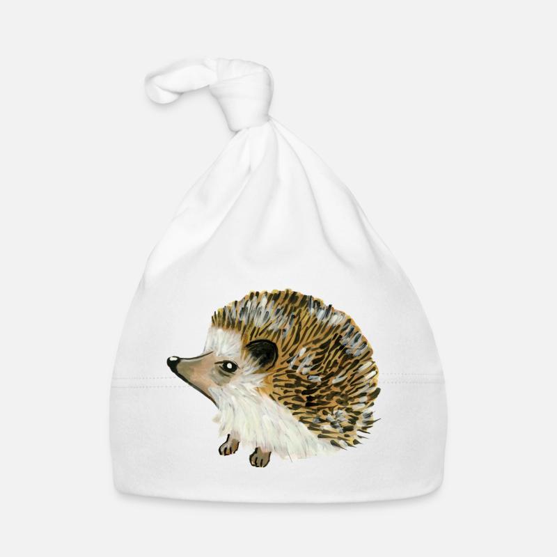 hérisson hedgehog igel porco-espinho riccio erizo Bonnet bio Bébé