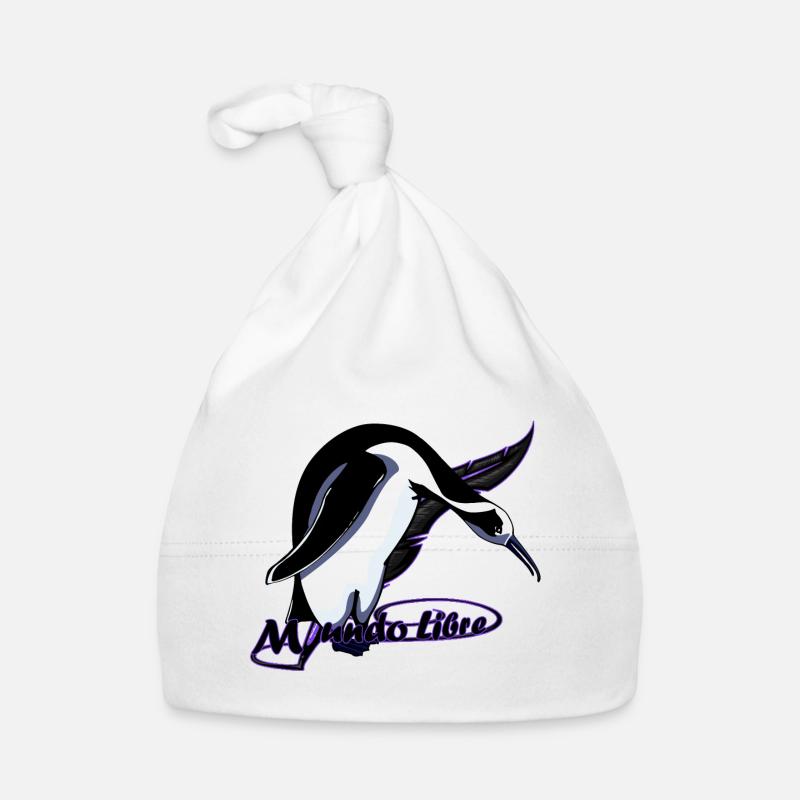 Pingouin oiseau Bonnet bio Bébé