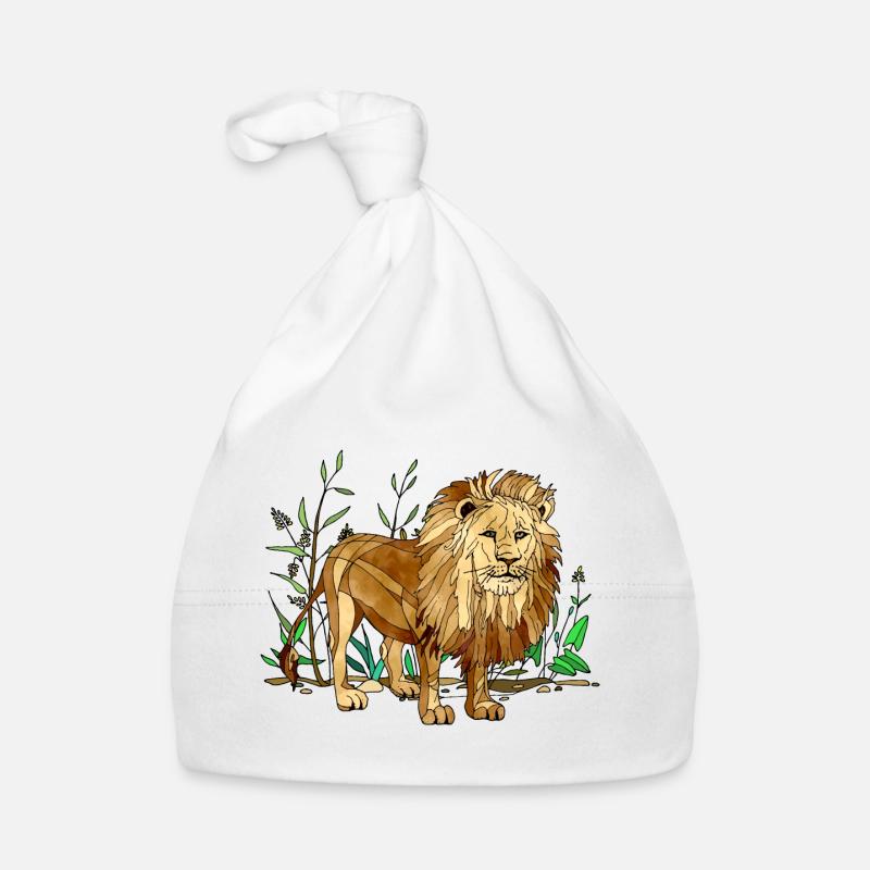 Lion Bonnet bio Bébé
