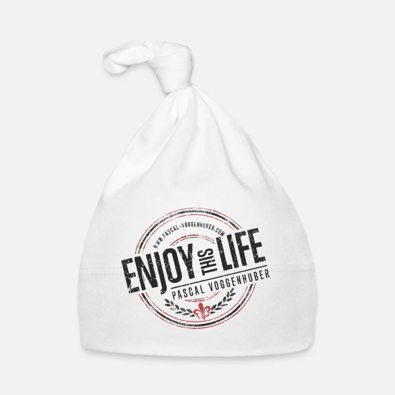 Profitez de ce Life® & Fleur de Lys Pascal Voggenhuber Bonnet bio Bébé