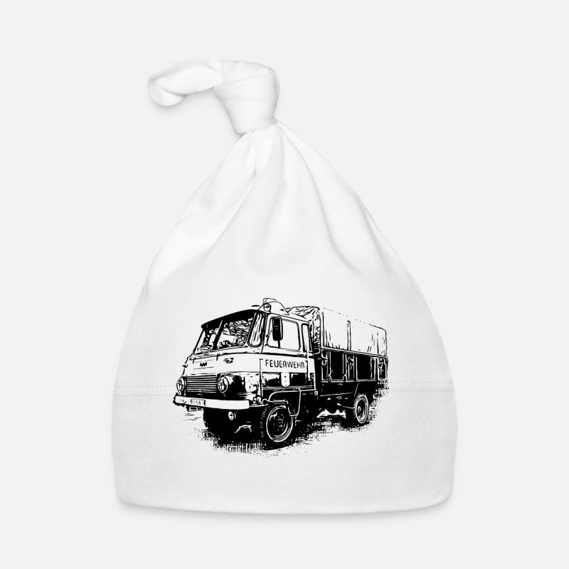 Robur Flatbed LO LD IFA Fire Brigade Organic Baby Cap