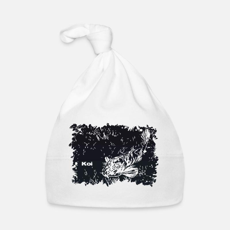 Carpe Koi Bonnet bio Bébé