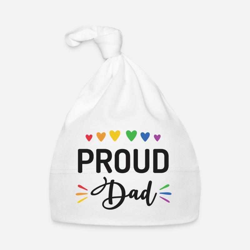 Stolzer Papa Baby Bio-Mütze