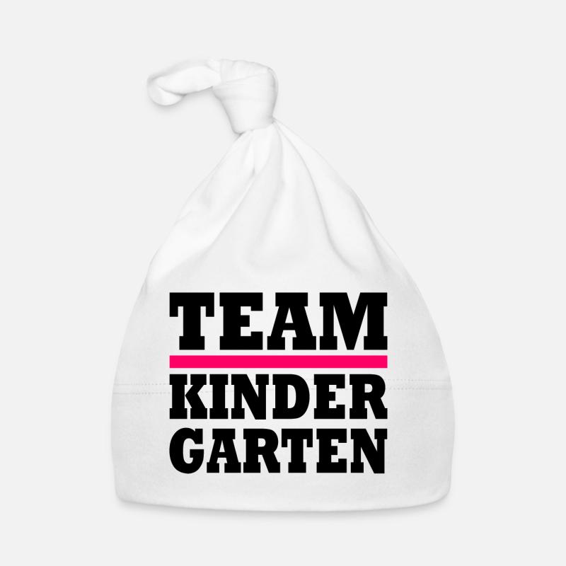 Team kindergarten Baby Bio-Mütze