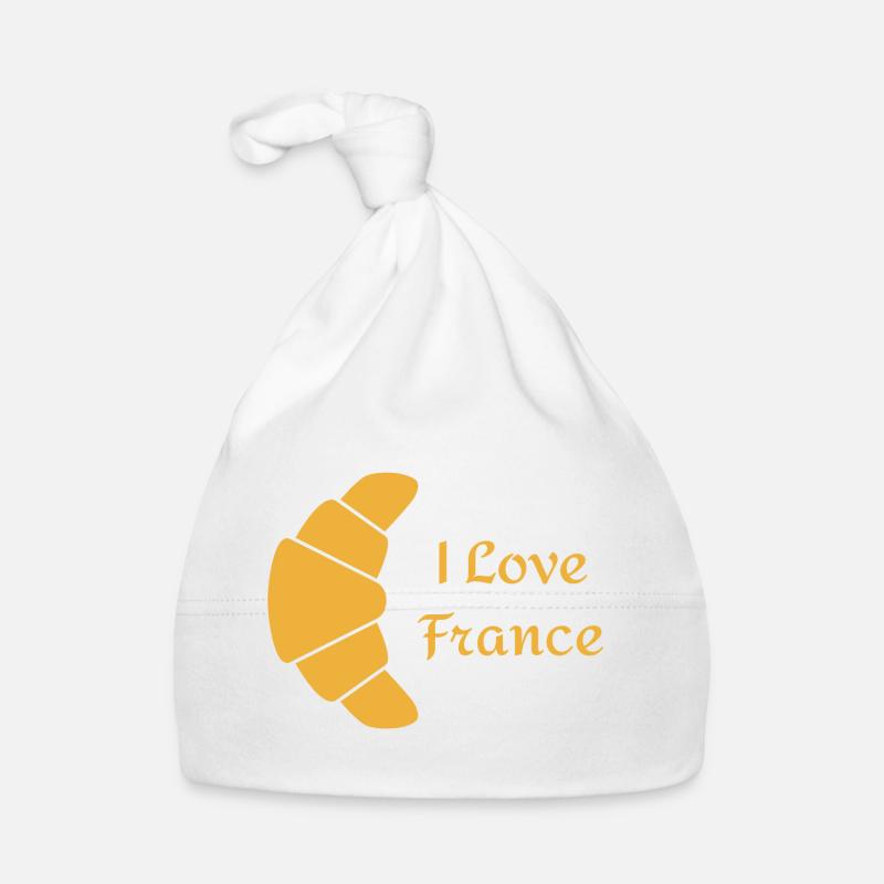 Ich liebe Frankreich Baby Bio-Mütze