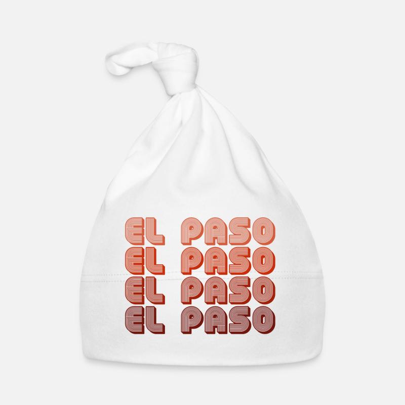 Motif rétro El Paso Gradient Bonnet bio Bébé