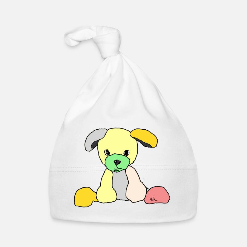 Hund Comic Baby Bio-Mütze