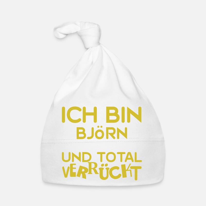 Verrückt Björn Baby Bio-Mütze