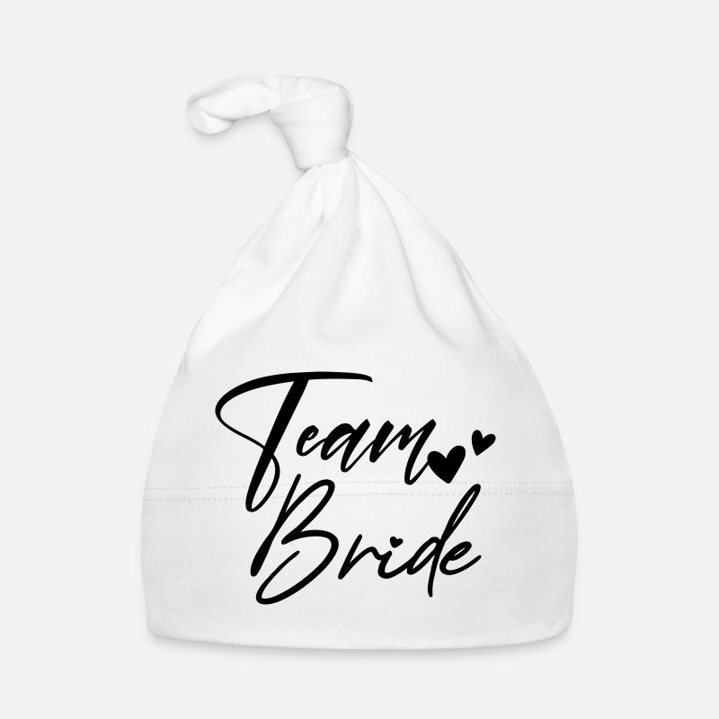 TEAM BRIDE Bachelor Party Organic Baby Cap