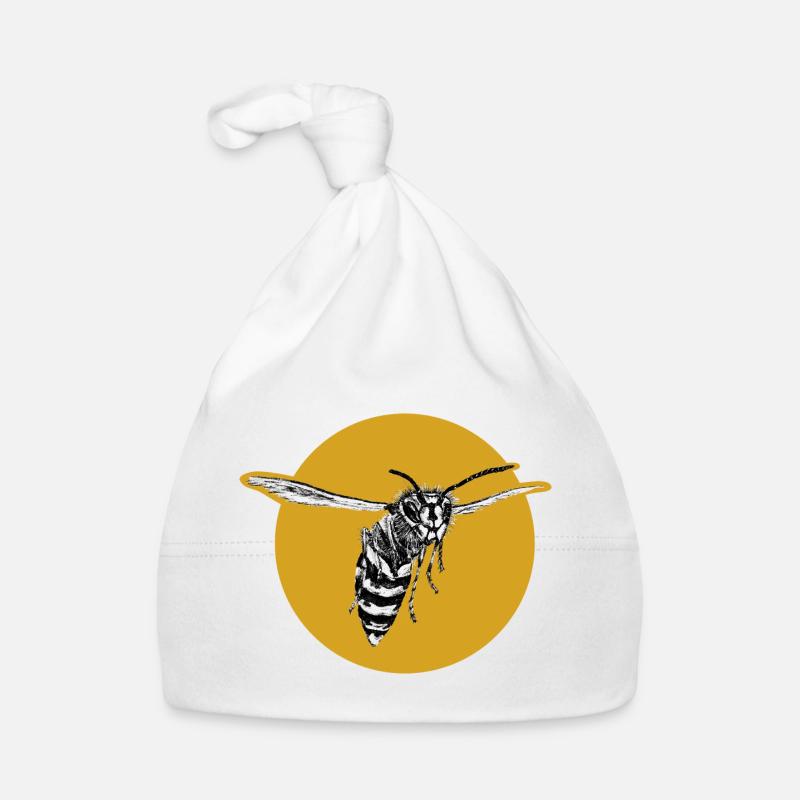 Wasp - Bee - Insect Organic Baby Cap