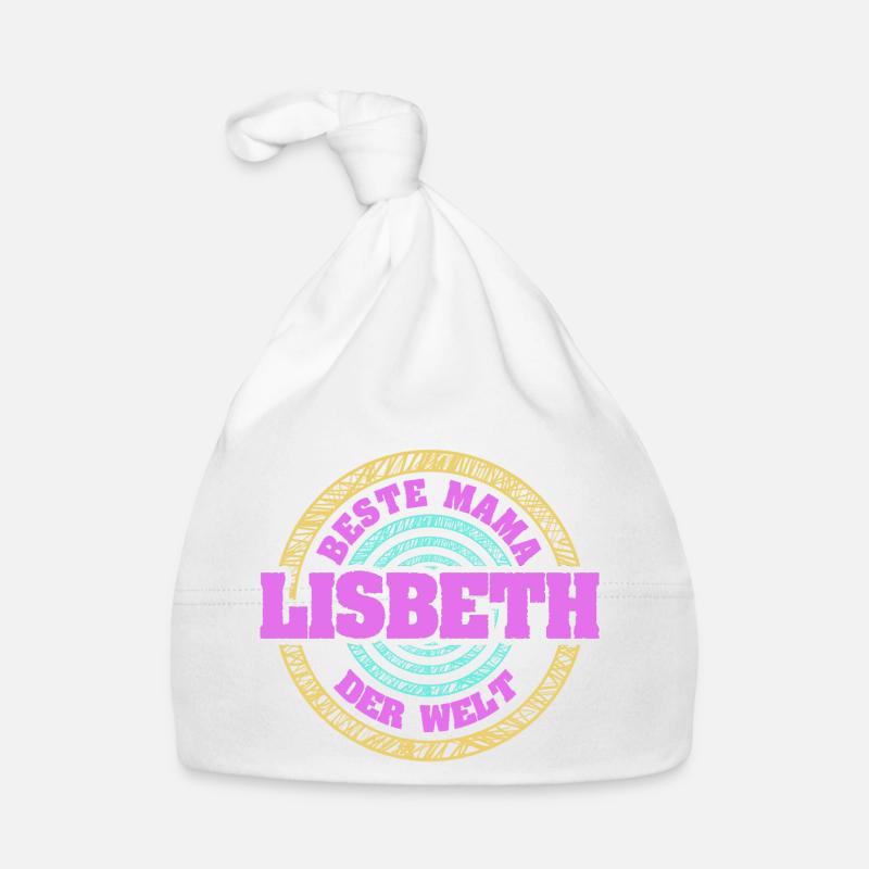 Lisbeth en tant que mère Bonnet bio Bébé