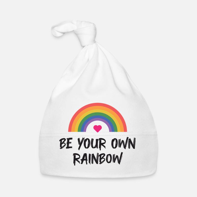 LGBT Pride Month - Be Your Own Rainbow Organic Baby Cap