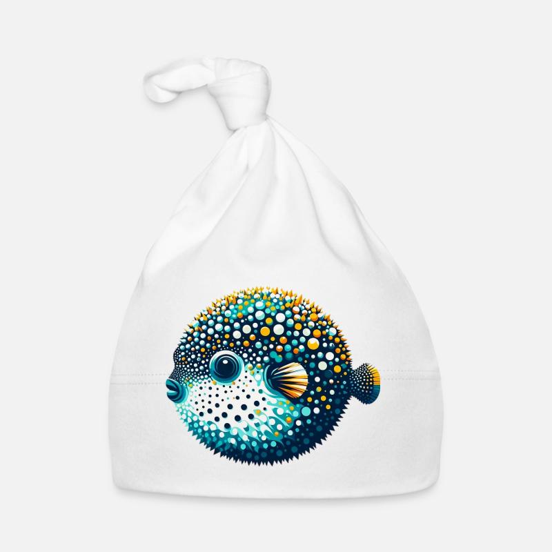 Kugelfisch Baby Bio-Mütze