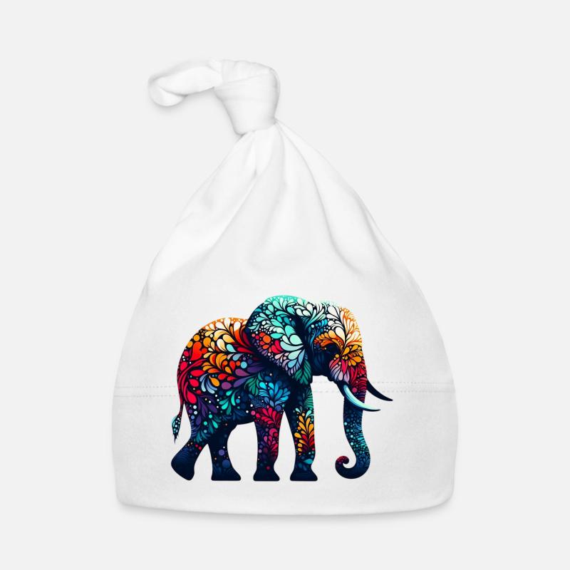 Elefant Baby Bio-Mütze