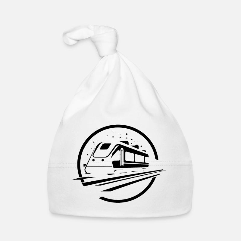 Train Organic Baby Cap