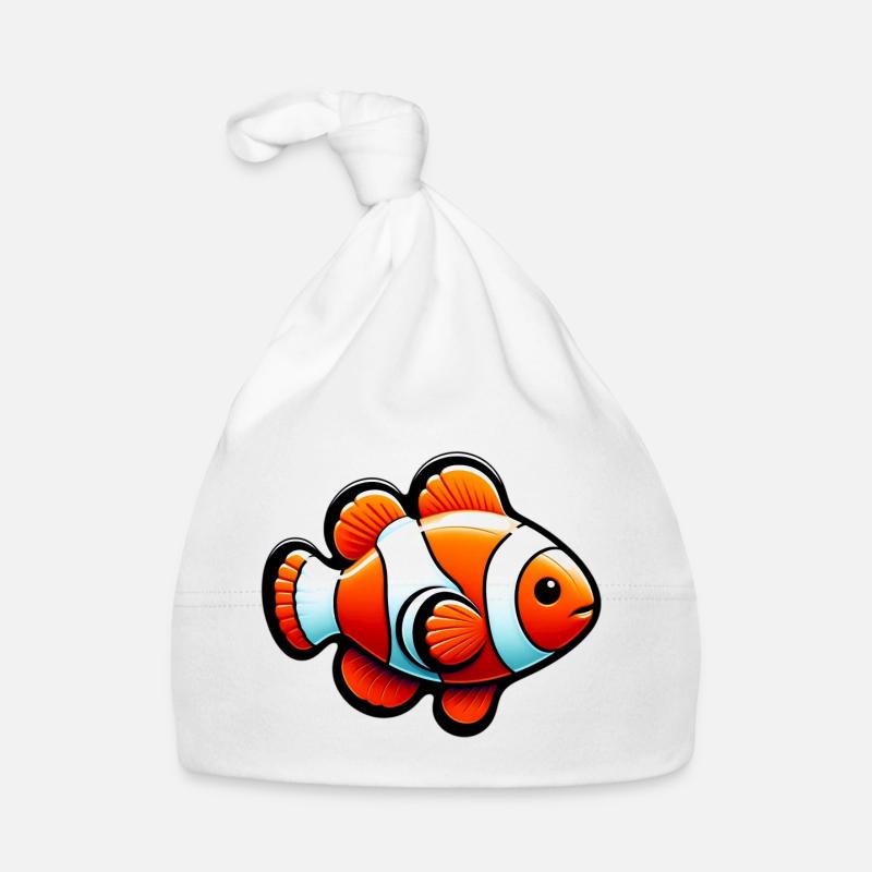 Poisson-clown Bonnet bio Bébé