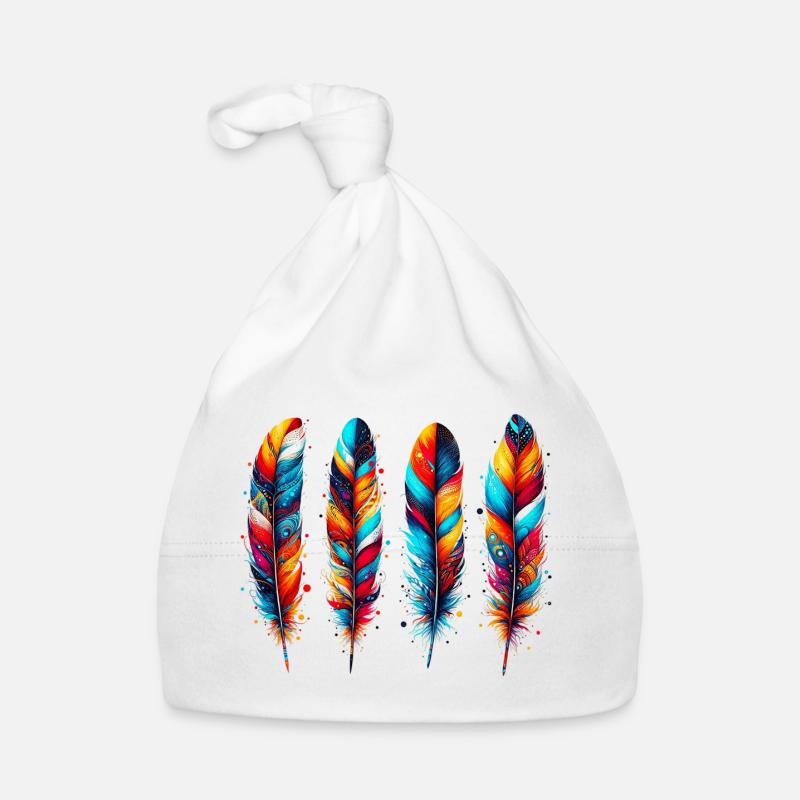Plume Bonnet bio Bébé