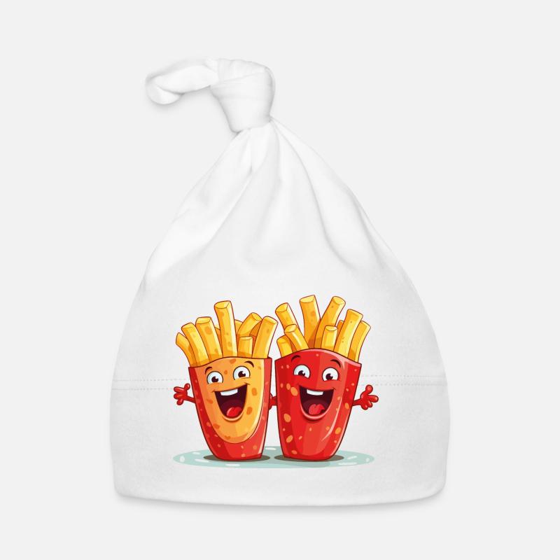 frites amour frise l’amant frits visage Bonnet bio Bébé