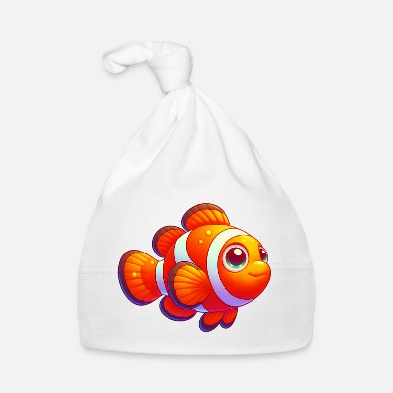 Poisson-clown Bonnet bio Bébé
