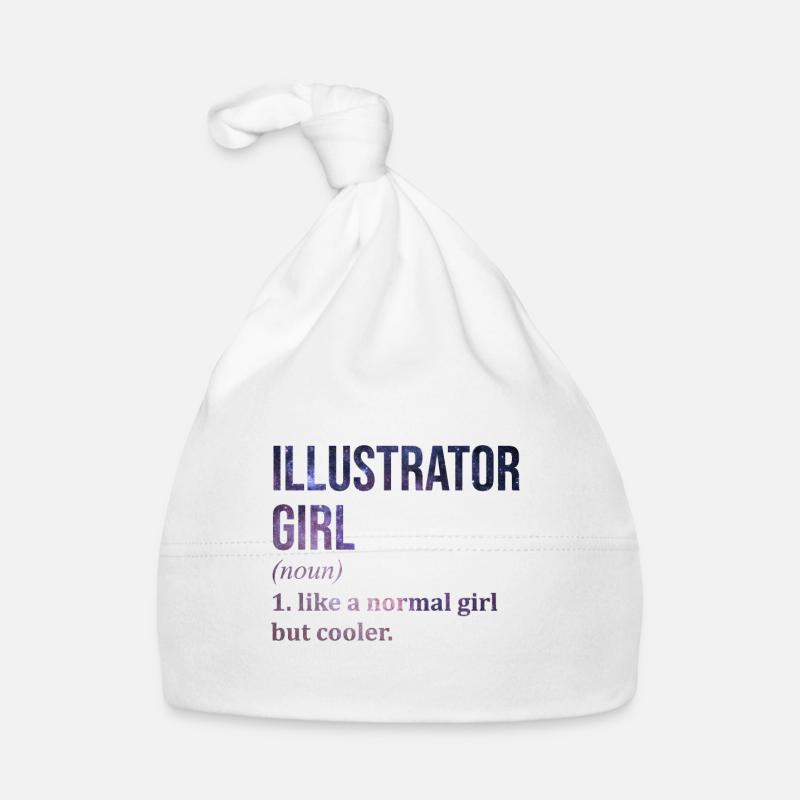 Illustrator Organic Baby Cap