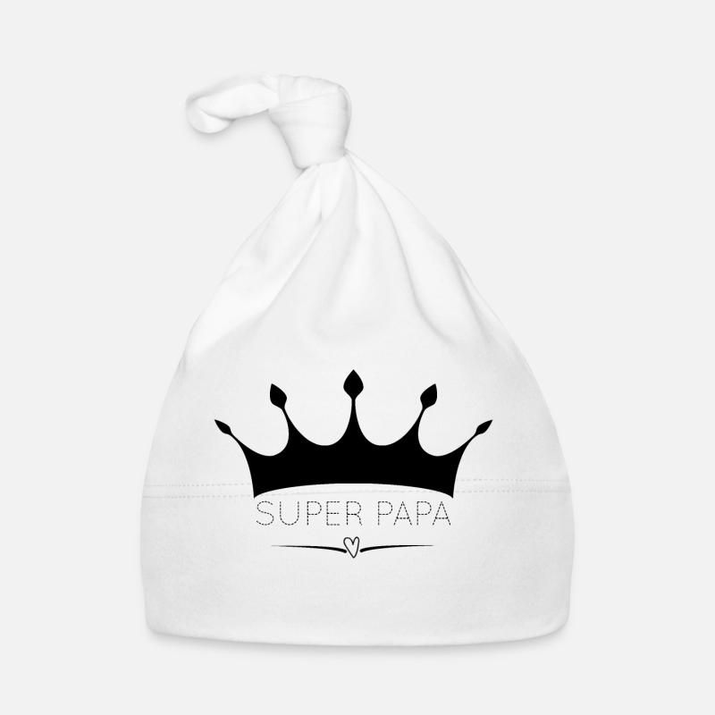 Super Dad Organic Baby Cap