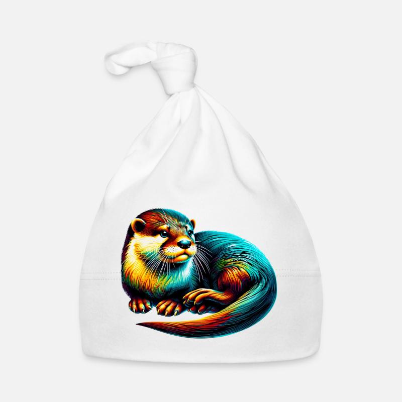 Otter Organic Baby Cap