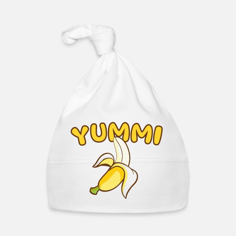 YUMMI - Une question de goût - Bonnet bio Bébé - blanc
